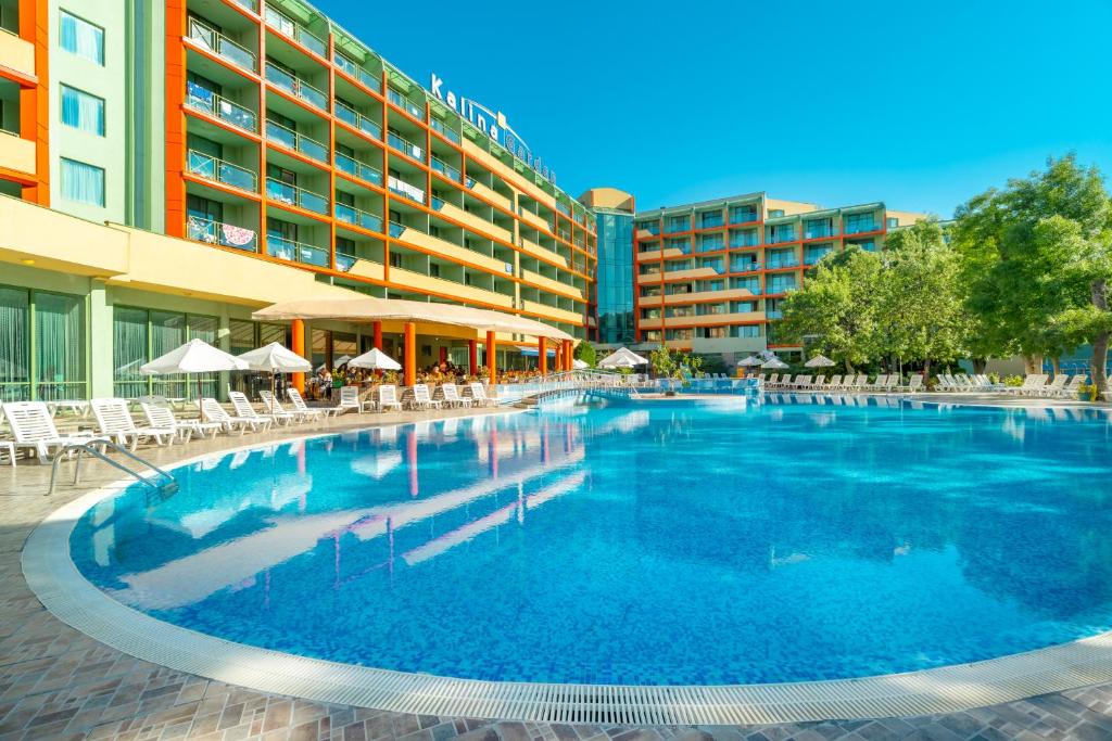 BULGARİSTAN SUNNY BEACH`DE DENİZ TATİLİ 4 * MPM HOTEL KALINA GARDEN (HERŞEY DAHİL) 4 GECE 5 GÜN  (ÜCRETSİZ ULAŞIM)