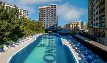 BULGARİSTAN SUNNY BEACH`DE DENİZ TATİLİ 4 * MPM HOTEL CONDOR (HERŞEY DAHİL) 4 GECE 5 GÜN  (ÜCRETSİZ ULAŞIM)