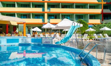 BULGARİSTAN SUNNY BEACH`DE DENİZ TATİLİ 4 * MPM HOTEL KALINA GARDEN (HERŞEY DAHİL) 4 GECE 5 GÜN  (ÜCRETSİZ ULAŞIM)