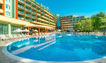 BULGARİSTAN SUNNY BEACH`DE DENİZ TATİLİ 4 * MPM HOTEL KALINA GARDEN (HERŞEY DAHİL) 4 GECE 5 GÜN  (ÜCRETSİZ ULAŞIM)