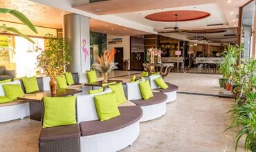 BULGARİSTAN SUNNY BEACH`DE DENİZ TATİLİ 4 * FLAMİNGO HOTEL (HERŞEY DAHİL) 4 GECE 5 GÜN  (ÜCRETSİZ ULAŞIM)