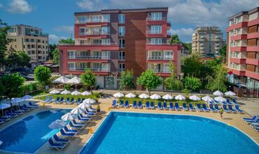 BULGARİSTAN SUNNY BEACH`DE DENİZ TATİLİ 4 * MPM HOTEL ASTERİA FAMİLY (ULTRA HERŞEY DAHİL) 4 GECE 5 GÜN  (ÜCRETSİZ ULAŞIM)
