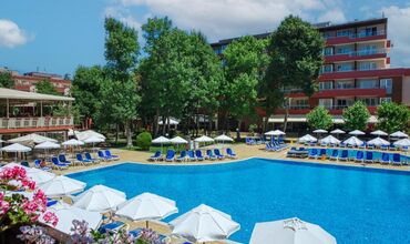 BULGARİSTAN SUNNY BEACH`DE DENİZ TATİLİ 4 * MPM HOTEL ASTERİA FAMİLY (ULTRA HERŞEY DAHİL) 4 GECE 5 GÜN  (ÜCRETSİZ ULAŞIM)