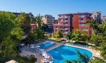 BULGARİSTAN SUNNY BEACH`DE DENİZ TATİLİ 4 * MPM HOTEL ASTERİA FAMİLY (ULTRA HERŞEY DAHİL) 4 GECE 5 GÜN  (ÜCRETSİZ ULAŞIM)
