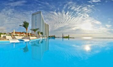 BULGARİSTAN GOLDENSANDS DENİZ TATİLİ 5* INTERNATIONAL HOTEL & CASİNO TOWER (YARIM PANSİYON) 4 GECE 5 GÜN  (ÜCRETSİZ ULAŞIM)